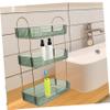 ABOOFAN Bathroom Organizer Rack Transparent Toiletry Storage for Countertop Multi Functional Makeup Holder Vanity Tray for Cosmetics and Skincare Products view 2