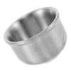 FRCOLOR Stainless Steel Shave Bowl for Men Easy Clean Shaving Mug with Smooth Surface Durable Shaving Container Grooming Tool for Effortless Preparation view 1