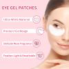 500 Pairs U-Shaped Hydrogel Eye Pads for Lash Extensions  Ultra-White, Rose-Scented, Ultra-Thin & Anti-Allergic Under Eye Gel Patches  Professional Eyelash Extension Supplies by ShiTianQianYe view 4