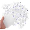 BAZEITFLOW 100Pcs Compressed Towel Tablets Mini Coin Tissue for Travel Outdoor and Sports Compact Washcloths for Face and Hands Portable and Durable Cleaning view 1