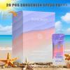 20 Pack Sunscreen SPF50+,Moisturizing Travel Size Sunblock Lightweight&Water-Resistant, 4ml Face & Body Mini Sunscreen Lotion Bulk Portable Sun Cream,Perfect for Most of Skin Women Travel & Outdoor-B view 3