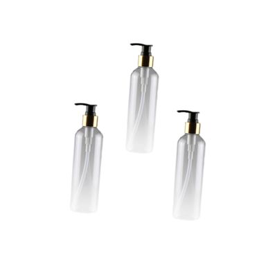 FOYTOKI 3pcs Pet Emulsion Bottle Subpackaging for Syrup Water Condiments Leakproof Press Pump Bottle Travel Accessories