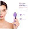 BAZEITFLOW 3Pcs Makeup Sponge Pens Set Small Mushroom Heart Shape Multi-Functional Blending Tools for Face Powder and Liquid Makeup Comfortable to Hold Design view 4