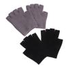 Healeved Moisturizing Gel Spa Fingerless Gloves 4 Pcs Hand Repair Gloves for Women Overnight Hydrating Treatment for Rough Hands Reusable and Comfortable view 1