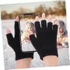 Healeved Moisturizing Gel Spa Fingerless Gloves 4 Pcs Hand Repair Gloves for Women Overnight Hydrating Treatment for Rough Hands Reusable and Comfortable view 3