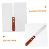 LIFKOME Wooden Hair Removal Waxing Spatula Stainless Steel Applicator 10-Piece Set for Body and Facial Waxing Multi-Function Wax Scraper for Home and Professional Use view 4