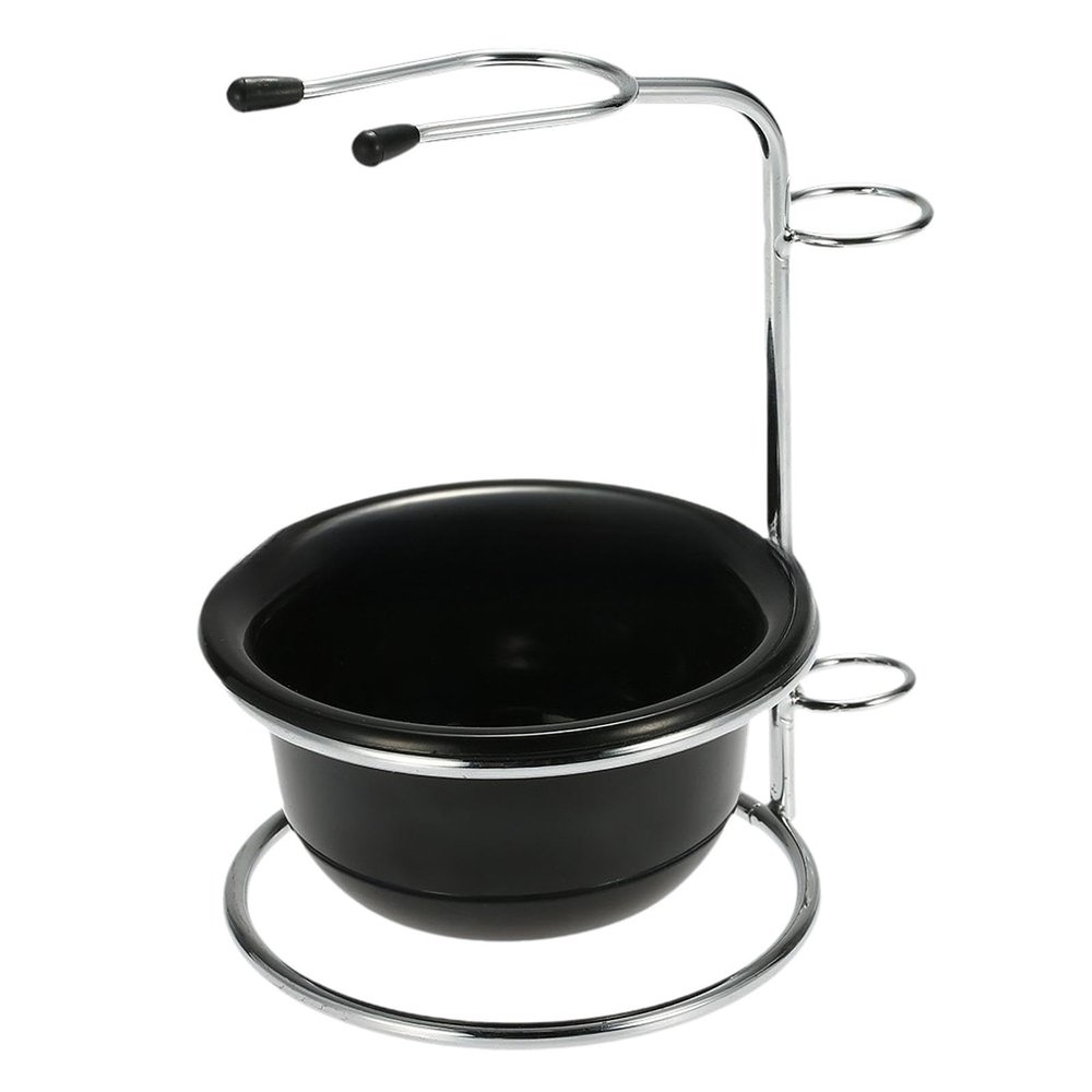 NinthAvenue Basics Shaving Bowl,Stainless Steel,Metal Soap Mug Bowl,Shave Soap Cup,Shaving Mug for Birthday, Black
