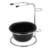 NinthAvenue Basics Shaving Bowl,Stainless Steel,Metal Soap Mug Bowl,Shave Soap Cup,Shaving Mug for Birthday, Black view 1