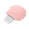Mikinona Portable Pink Face Scrubber Tool for Blackhead and Sebum Removal Mini Manual Skin Cleansing Spatula for Deep Exfoliation and Pore Care Suitable for Home Use view 1
