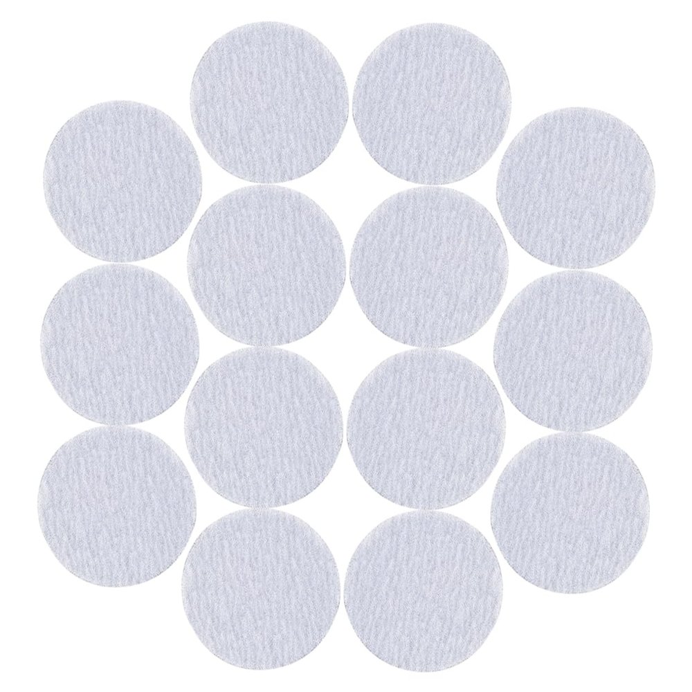 FRCOLOR 20pcs Eyebrow Pencil Sandpaper Pads Multifunctional Makeup Sharpener Tool for Efficient Sanding Nail Filing and Precise Application for Artists and Students