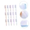 DEARMAMY 15Pcs Handle Grip Fingernail Cleaning Brush Lightweight Long Handle for for Fingernails Toenails for Home Office and Travel Use view 4