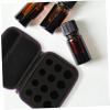 CALLARON Essential Oil Bottle Storage Bag Slot Organizer Travel Toiletries Box Aromatherapy Bottle Storage Case Shockproof Eva Hard Shell Case for Essential Oils Strong Zipper and Divider view 3
