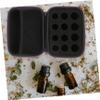 CALLARON Essential Oil Bottle Storage Bag Slot Organizer Travel Toiletries Box Aromatherapy Bottle Storage Case Shockproof Eva Hard Shell Case for Essential Oils Strong Zipper and Divider view 4