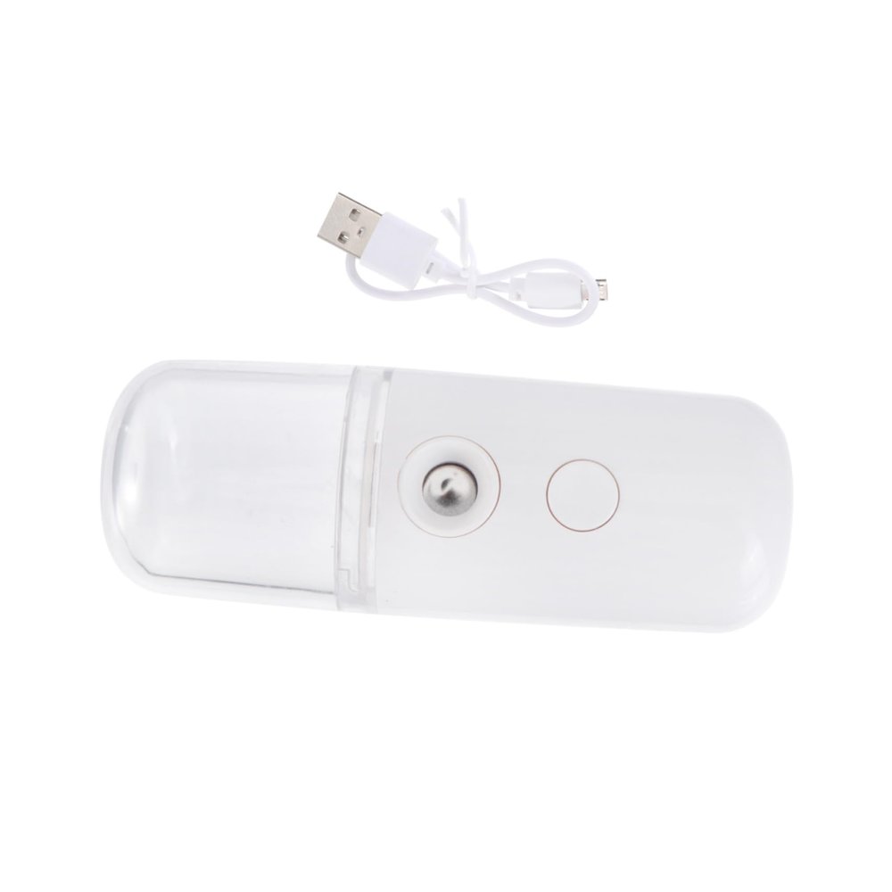 FRCOLOR Handheld Face Sprayer Facial Mist USB Rechargeable Nanometer Spray for Women Face Steamer Humidifier