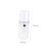 FRCOLOR Handheld Face Sprayer Facial Mist USB Rechargeable Nanometer Spray for Women Face Steamer Humidifier view 2