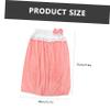 Alipis 1set Comfortable Bath Skirt for Women Wrap Towel Hair Wrap Soft Fleece Beauty Salon and Bathing Essential Multi-Purpose Use for Home and Spa view 2