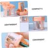 DEARMAMY 4pcs Eyebrow Pencils Single Sharpener for Makeup Eyeliner Pencil Sharpener Lid Lipstick Professional Beauty Tool view 3