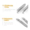 DEARMAMY Professional Cuticle Clippers Stainless Steel Nail Tool Nail Art Cuticle Hand Tool view 4