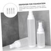 OATIPHO 4pcs 20ml Matte Airless Lotion Pump Bottle Refillable Cosmetic Dispenser for Travel for Lotions and Creams Suitable for Bathroom view 4