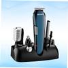 WRITWAA Men's Electric Nose Hair Trimmer Rechargeable Beard Shaver Multi-Function Hair Removal Machine for Men Stainless Steel Head for Travel view 3