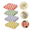 ULTECHNOVO 4pcs Soft Fleece Towels Absorbent Face Hand Washcloths Bath Towels for Students Dorm Spa Hotel Home Travel view 3