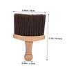 Beavorty Soft Bristle Beard Cleaning Brush with Wooden Handle Gentle Grooming Tool for Men for Hair Cutting and Salon Use Travel Friendly Design for Quick Touch Ups view 2