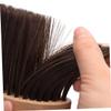 Beavorty Soft Bristle Beard Cleaning Brush with Wooden Handle Gentle Grooming Tool for Men for Hair Cutting and Salon Use Travel Friendly Design for Quick Touch Ups view 3