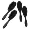 Beaupretty 4pcs Barber Shop Brush Boar Hair Detangler for Men's Face Beard Grooming Hair Tools for Barbers and Salons view 1