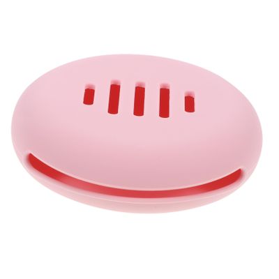 Beavorty Face Powder Puff Box Small Makeup Sponge Case Silicone Holder for Travel Beauty Tool Organizer