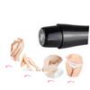 PartyKindom Waterproof 2-in-1 Women's Electric Epilator and Shaver Painless Facial Hair Removal Device Rechargeable Trimmer for Personal Grooming and Travel view 3