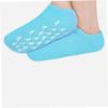 MUCKLILY 3Pairs Moisturizing Spa Use Socks Gel Foot Masks for Foot Care Softening and Repairing Dry Cracked Feet Suitable for Home Salon and view 3