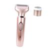 LIFKOME 2-in-1 Hair Removal Device Rechargeable Painless Body Hair Trimmer for Women Waterproof Shaver Compact Design for Home and Travel Use view 1