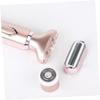 LIFKOME 2-in-1 Hair Removal Device Rechargeable Painless Body Hair Trimmer for Women Waterproof Shaver Compact Design for Home and Travel Use view 4