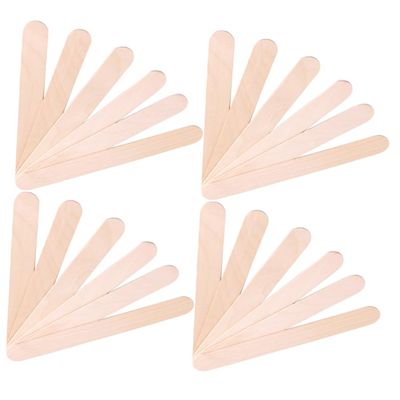 DECHOUS 200Pcs Professional Wax Sticks for Hair Removal Tongue Depressors Safe Wax Applicators Smooth Surface for Easy Use Salon