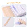 DECHOUS 200Pcs Professional Wax Sticks for Hair Removal Tongue Depressors Safe Wax Applicators Smooth Surface for Easy Use Salon view 3