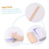DECHOUS 200Pcs Professional Wax Sticks for Hair Removal Tongue Depressors Safe Wax Applicators Smooth Surface for Easy Use Salon view 4