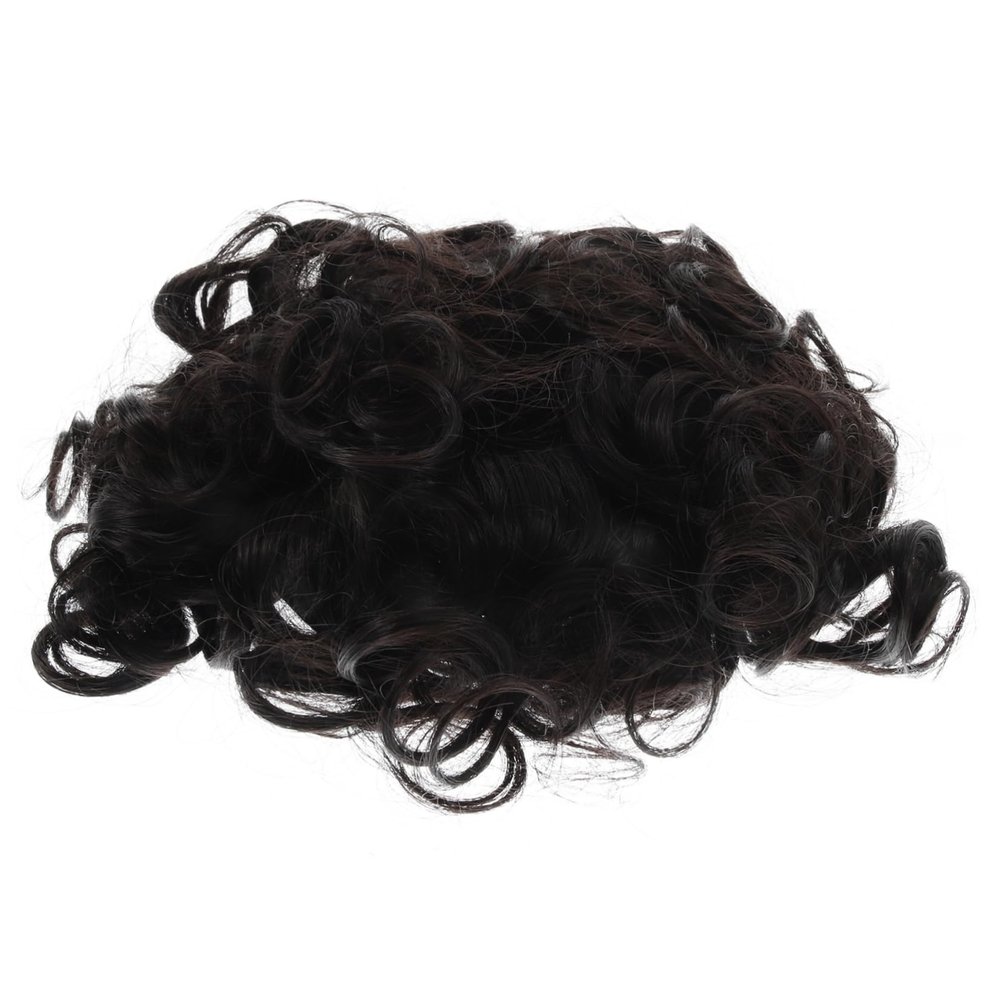 Beaupretty Curly Messy Bun Hair Piece for Women Synthetic High-Temperature Fiber Ponytail Extension Easy to Use Hair Bun Holder for Daily Wear