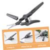 Beaupretty Round Head Nose Hair Scissor for Precision Grooming Eyebrow and Beard Scissors for Men Women Compact Beauty Tool for Facial Hair Trimming view 2
