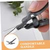 Beaupretty Round Head Nose Hair Scissor for Precision Grooming Eyebrow and Beard Scissors for Men Women Compact Beauty Tool for Facial Hair Trimming view 3