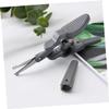 Beaupretty Round Head Nose Hair Scissor for Precision Grooming Eyebrow and Beard Scissors for Men Women Compact Beauty Tool for Facial Hair Trimming view 4