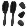 CALLARON Men's Beard Brush Set 4pcs Bristle Grooming Brushes for Beard Shaping and Cleaning for Barbers and Home Use view 2