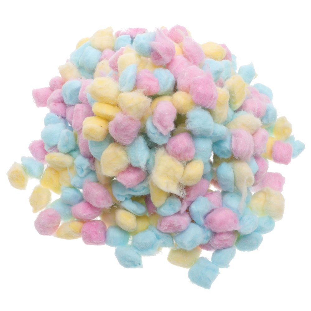 PACKOVE Newborn Face Washing Balls Pack Soft Fuzzy Washable Balls for Makeup Craft Rounds