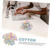 PACKOVE Newborn Face Washing Balls Pack Soft Fuzzy Washable Balls for Makeup Craft Rounds view 3