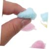 PACKOVE Newborn Face Washing Balls Pack Soft Fuzzy Washable Balls for Makeup Craft Rounds view 4