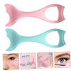 Beavorty 2Pcs Eye Makeup Tool Set Silicone Eyeliner Stencil and Mascara Shields for Easy Application for Women and Beginners Multi-Functional Eyelash Aid view 4