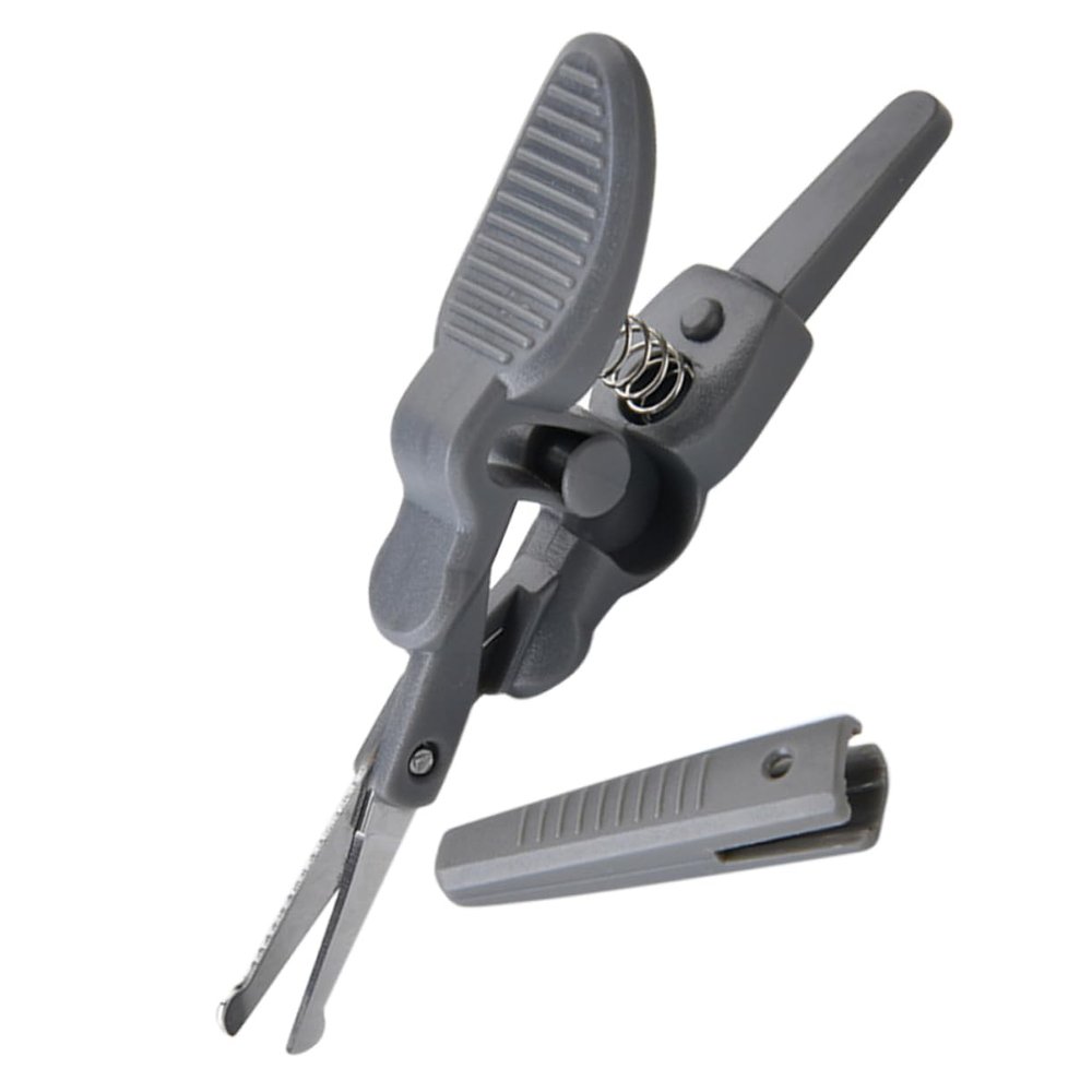 Beavorty Nose Hair Scissors Eyebrow Trimmer Precision Grooming Scissors for Facial Hair for Home Travel Use