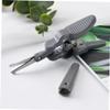 GALPADA Trimming Scissors for Beard and Eyebrow Grooming Precision Nose Hair Scissors Compact and Beauty Tool for Facial Hair Removal and Shaping view 2