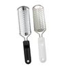 DEARMAMY Stainless Steel Foot File Scrubber Set 2 Pcs Double-Sided Foot Care Tools for Unisex Callus Remover view 1