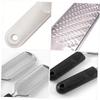 DEARMAMY Stainless Steel Foot File Scrubber Set 2 Pcs Double-Sided Foot Care Tools for Unisex Callus Remover view 3