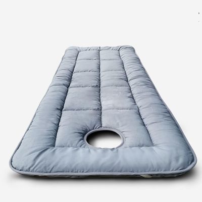 Spa Massage Table Pad Massage Table Pad Cover with Elastic Band Lash Bed Topper Comfortable Mattress Topper for Massage Bed Mattress with Hole for Beauty Square Head (gray(S),80 * 190cm)